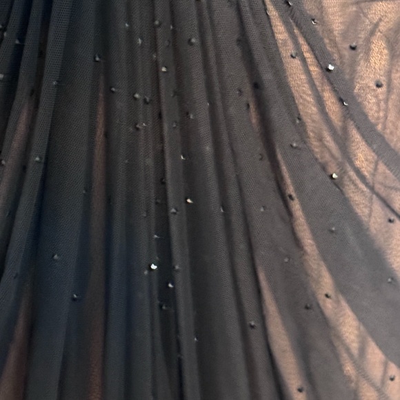 Tadashi Shoji NWT long sleeve gown Trades/Offers Prom Maxi Sheer 1920 - Picture 10 of 13